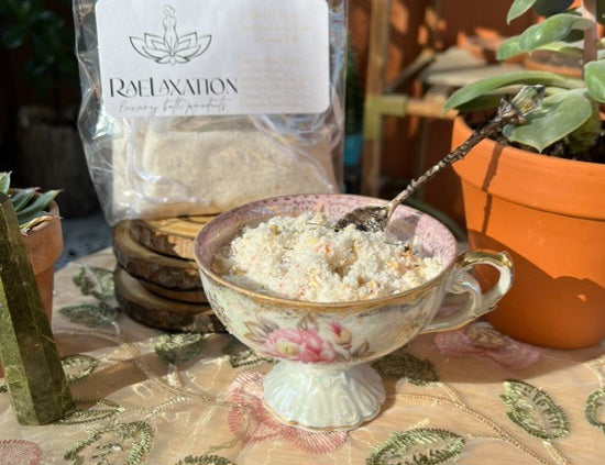 Honey, Oats, and Goat Milk Bath Tea - 10oz bag
