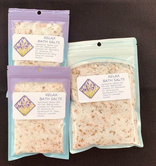 Relax Bath Salts 8oz