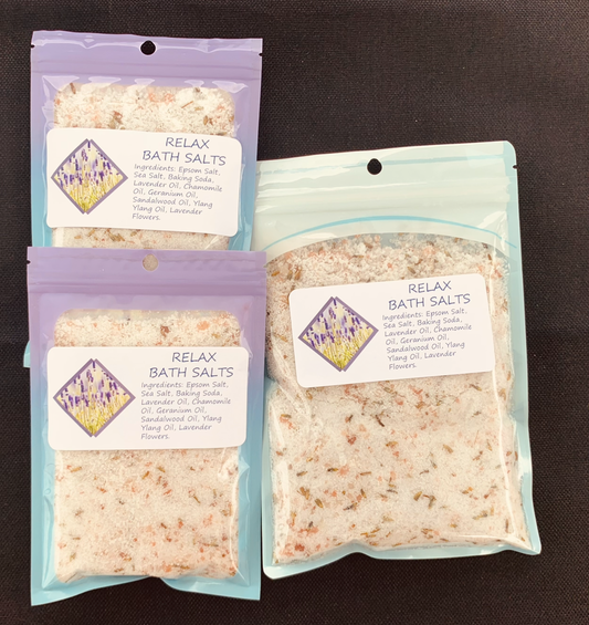 Relax Bath Salts 12oz